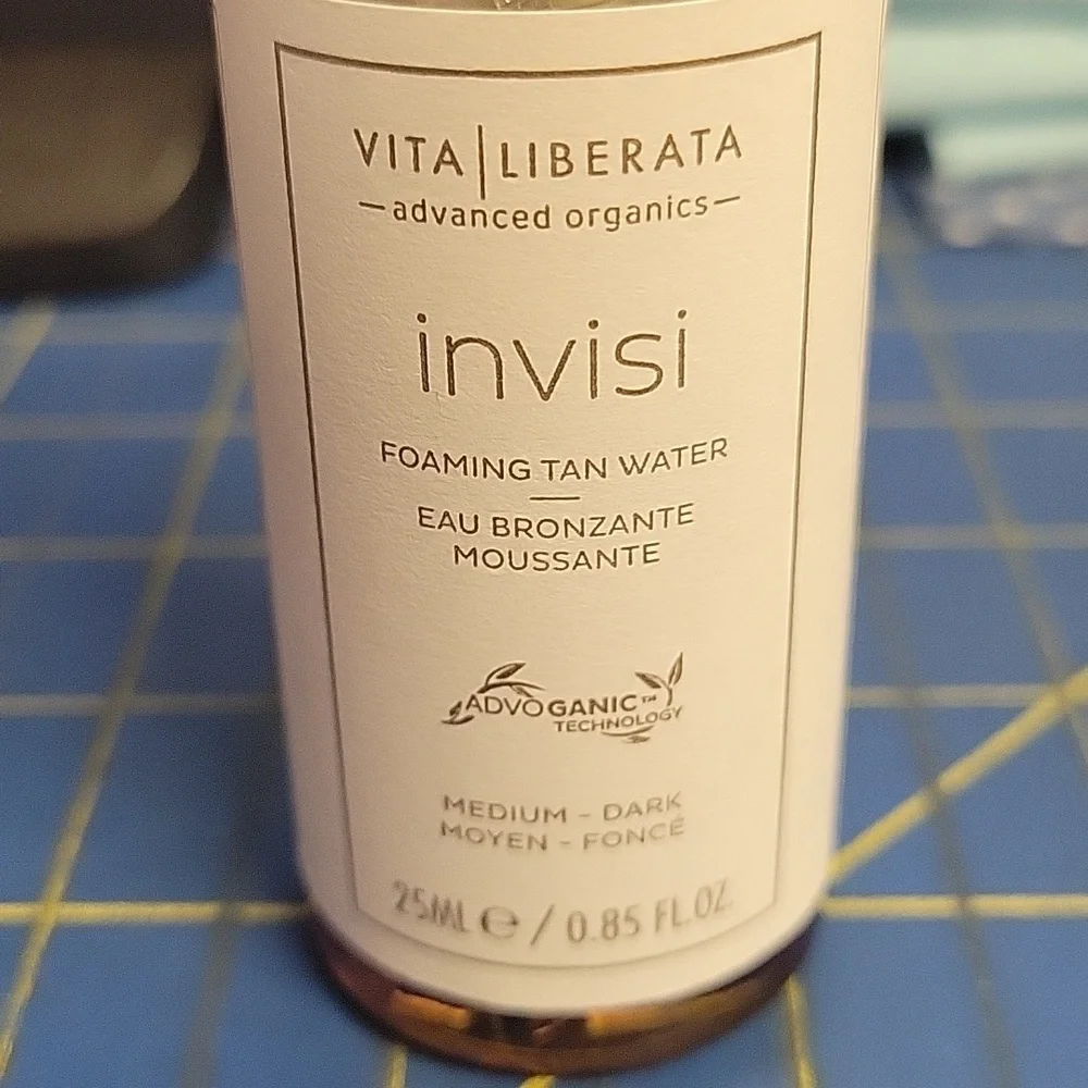 Vita Liberata Invisi Foaming Tan Water Medium-Dark a self-tanning New